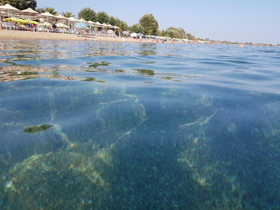 Dimitris Apartments Nea Plagia Bagian luar foto